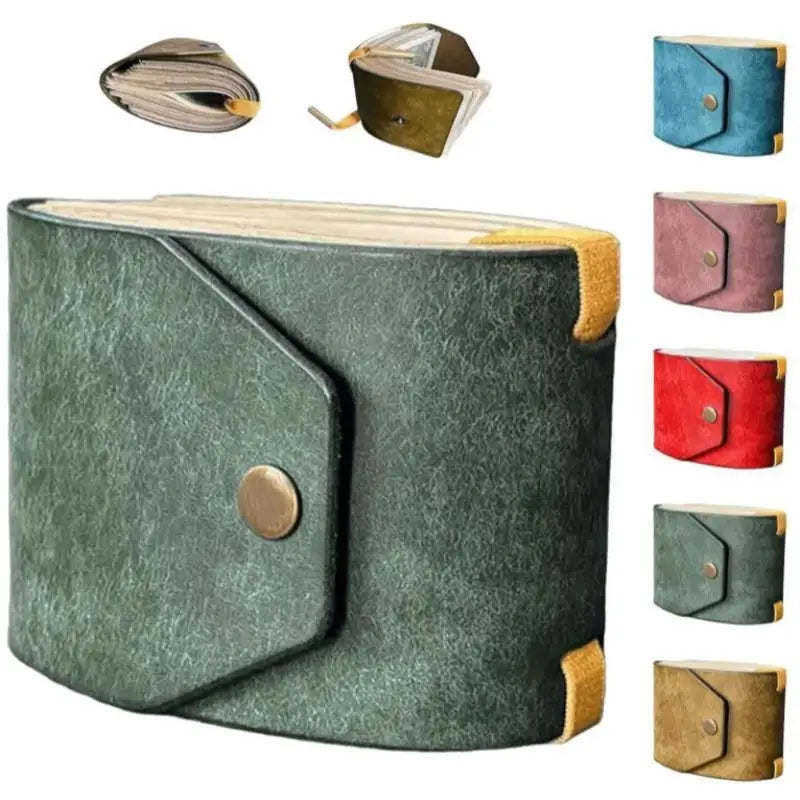 Leather Wallet With Smart Card Holder, Convenient Quick Access Design For Cash, Credit Cards, Daily Use Purse Wallet