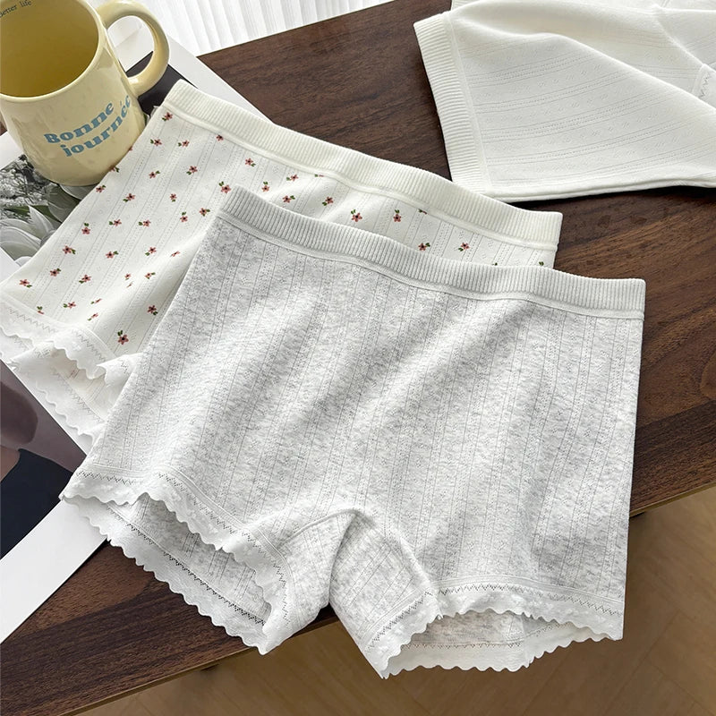 Women's Summer Shorts for a Dress Sports Fashion Female Boxer Shorts Underwear Skirt Panties Under the Safety Short Pants Trunk