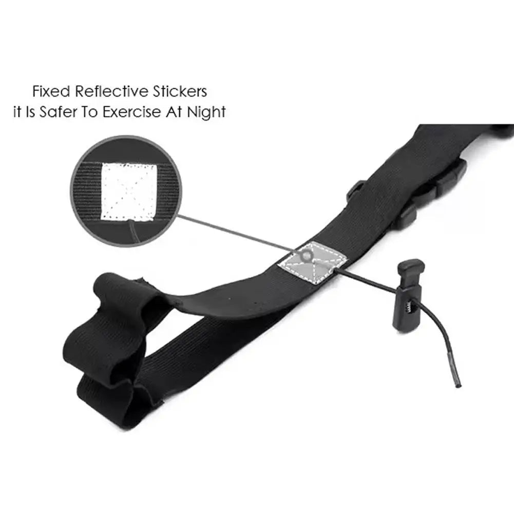Running Bib Holder Race Belt Runner Bib Strap Race Number Belt for Triathlon Marathon Runing Cycling Adjustable Waist Belt