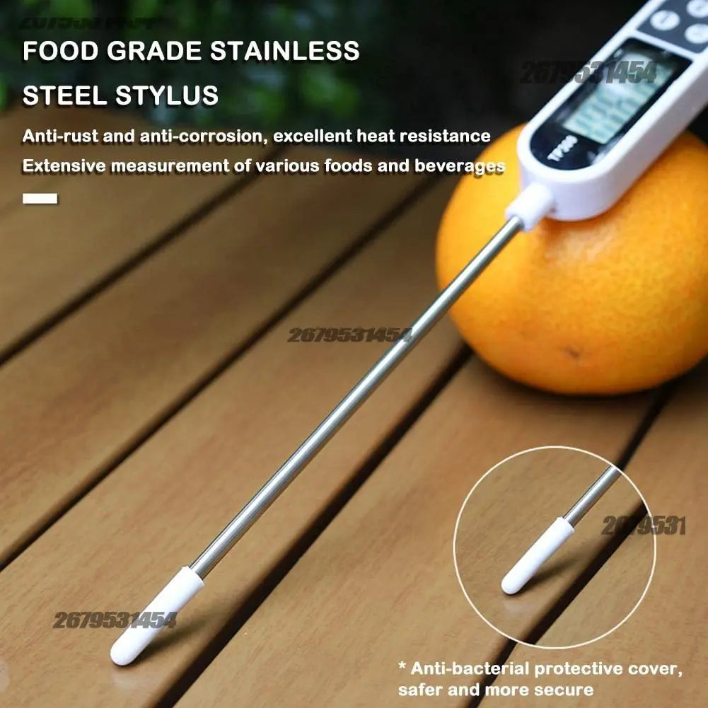 Kitchen Thermometer for Cooking Digital Temperature MeasuringTool for Meat Electronic Food Thermometer LCD Display Food
