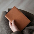Business-Friendly Leather Wallet with Multi-Card Slots and Waterproof Features for Travel