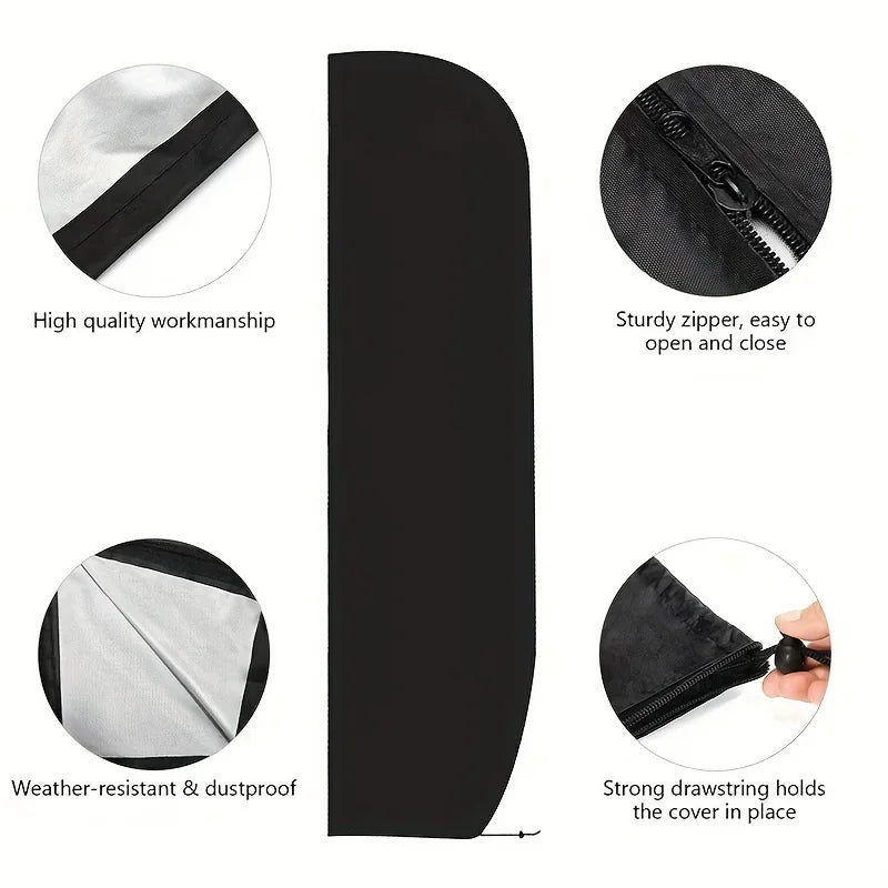 Universal Waterproof Umbrella Cover Cantilever Parasol Cover Outdoor Patio Garden Furniture Protection