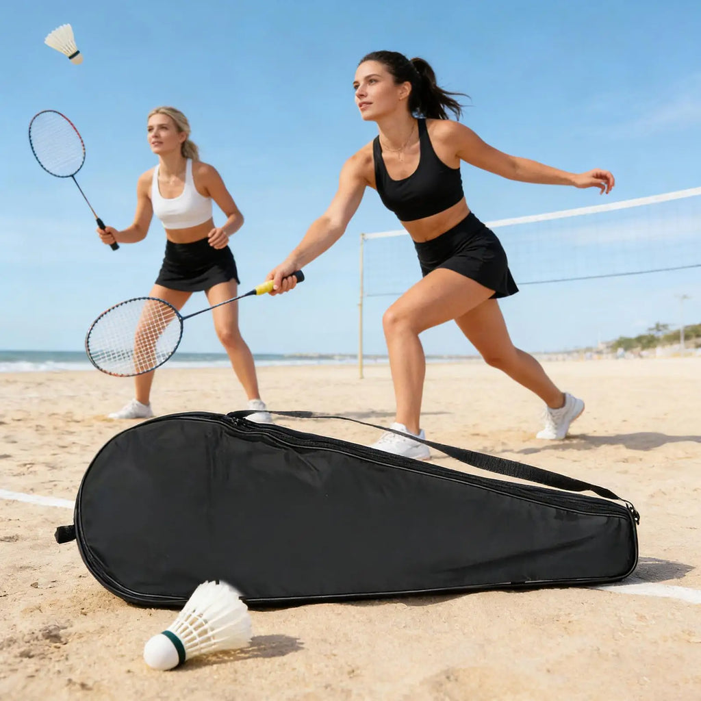 Badminton Bag With Shoulder Strap Lightweight Sports Bag Badminton Racket Cover For Men Women Athlete Youth Players Balls Gear