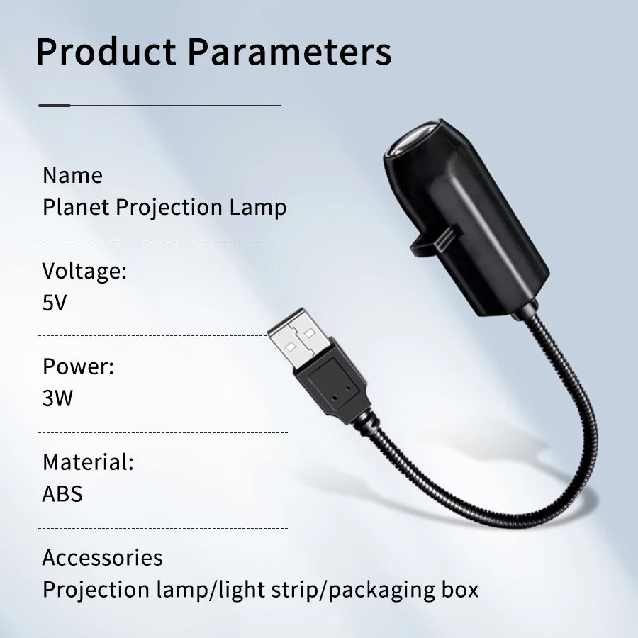 Halloween Theme USB Plug Projection Light Indoor Ceiling Projection Light Wall Ambient Light Holiday Decoration Light Adjustable