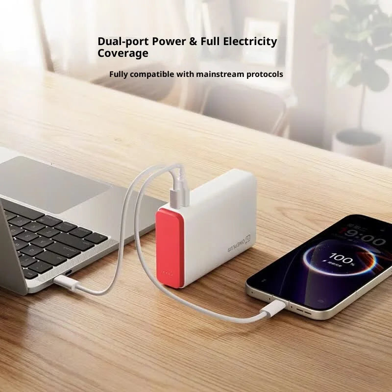 2026 NEW Oneplus Portable Power Bank 120W Super Fast Charging 15000mAh 3C Certified Safe Battery For Oppo Phones Lightweight