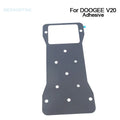 DOOGEE V20 Bottom Case New Original Moble Phone Composite Back Cover With Adhesive Replacement Accessories Parts For Doogee V20
