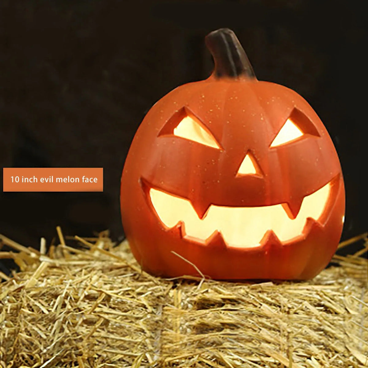 Party Decoration Diy Ornament Holiday Decor Halloween Led Pumpkin Light Jack O Lantern Spooky Carved Pumpkin Lamp 2026 Home Yard