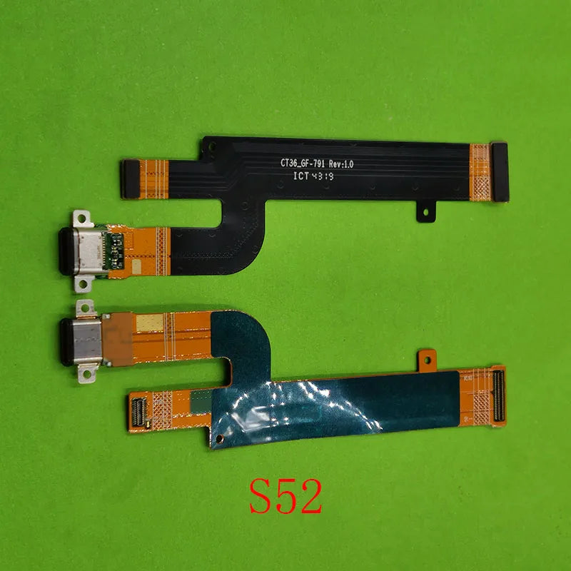 USB Charging Charger Jack Port Connector Board For Caterpillar Cat S41 S42 S52 S62 Pro S61 S60 Power Volume Up Down Flex Cable