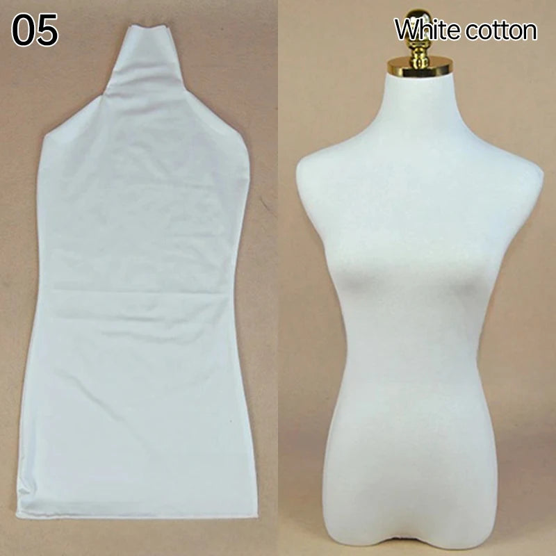 Wedding Dress Women's Mannequin Body Cover Display Replacement Dress Form Velvet Upper Body Makeup Bottoming Shirt