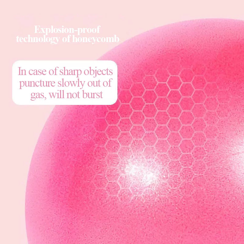 25 cm explosion-proof PVC mini yoga ball straw ball pilates ball pose ball small fitness ball straw ball