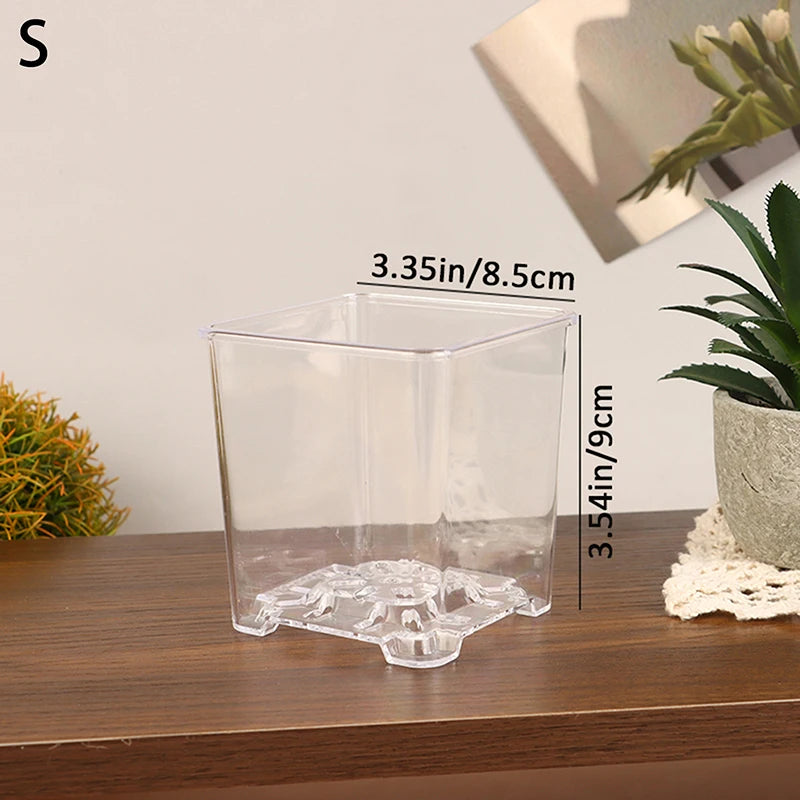 Large Outdoor Planter Roman Column Flower Pot Planting Pots Balcony Household White Plastic Porch Decor Flowerpot