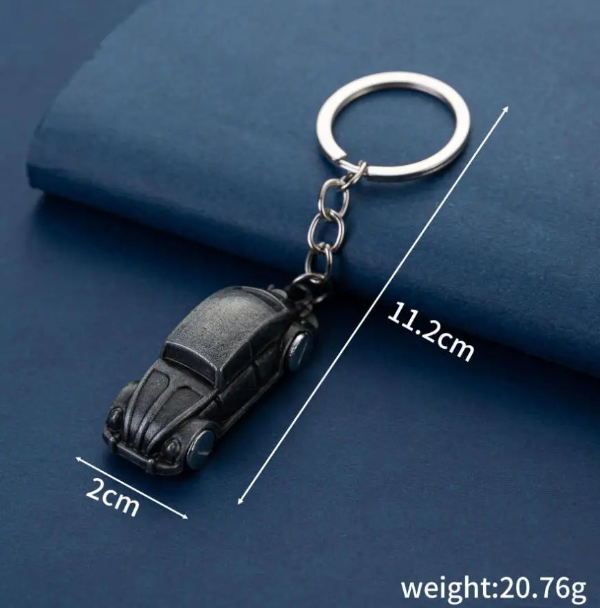 New Car Model Keychains For Men Pendant Car Metal Model Bag Accessories Key Ring Gift Wholesale