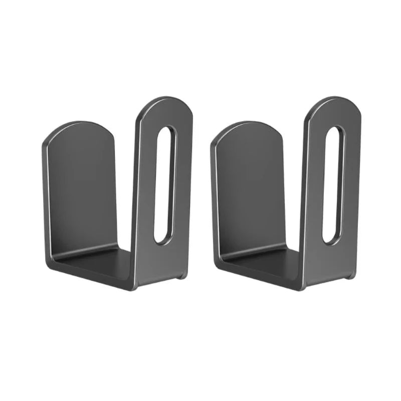 2pcs Home Router Storage Box Wall Artifact Set-top Box Wall-mounted Fixture Support Bracket Wifi Placement Rack For Living Room