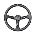 Steering Wheel 14 Inch 350MM 6 Hole Horn Racing Drifting Sport Car Accessorie Universal  Auto Pvc Black Grey Ring Steering Wheel