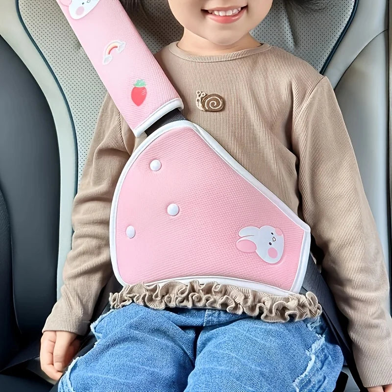 Car Seat Belt Shoulder,Belly Protector,Car Interior Accessories,Soft Easy to Remove,Comfortable Helper for Outdoor Travel