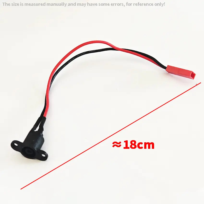 Charging Hole Including Waterproof Cover with Charging Cable Charging Port For Xiaomi Mijia M365 Electric Scooter Accessorie