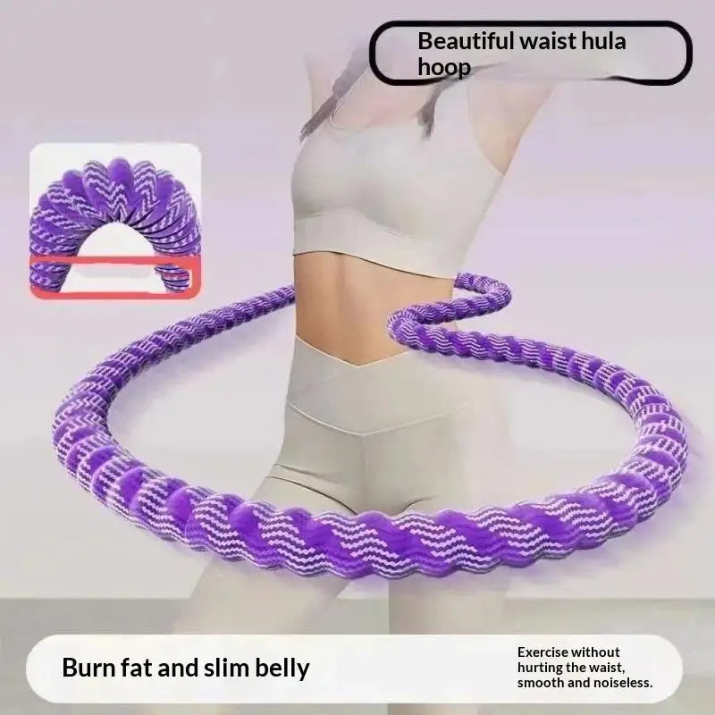 Weighted Waist Cushion for Workout Soft Spring Padding Breathable Polyester Cover for Home Fitness Yoga Pilates