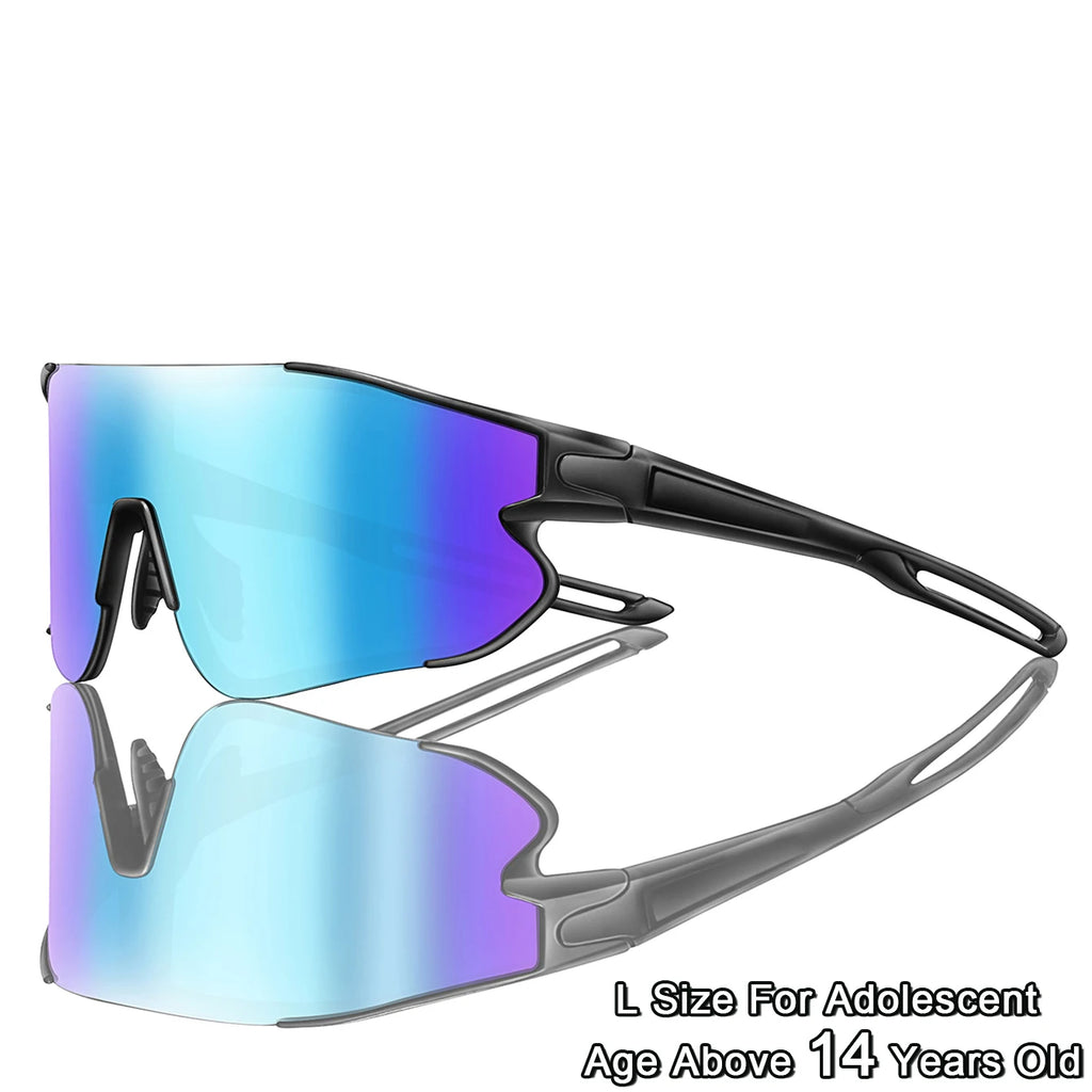 3 Pairs Men Women Sunglasses Outdoor Sports MTB Bike Bicycle Cycling Running Motorcycle Eyewear Big Lens Windproof Shades