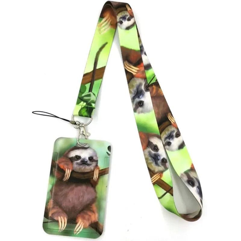 Keychains Neck Strap English Quotes Webbing Lanyard Key Neck Strap For Card Badge Gym Keychain Keyring Accessories Funny Gifts