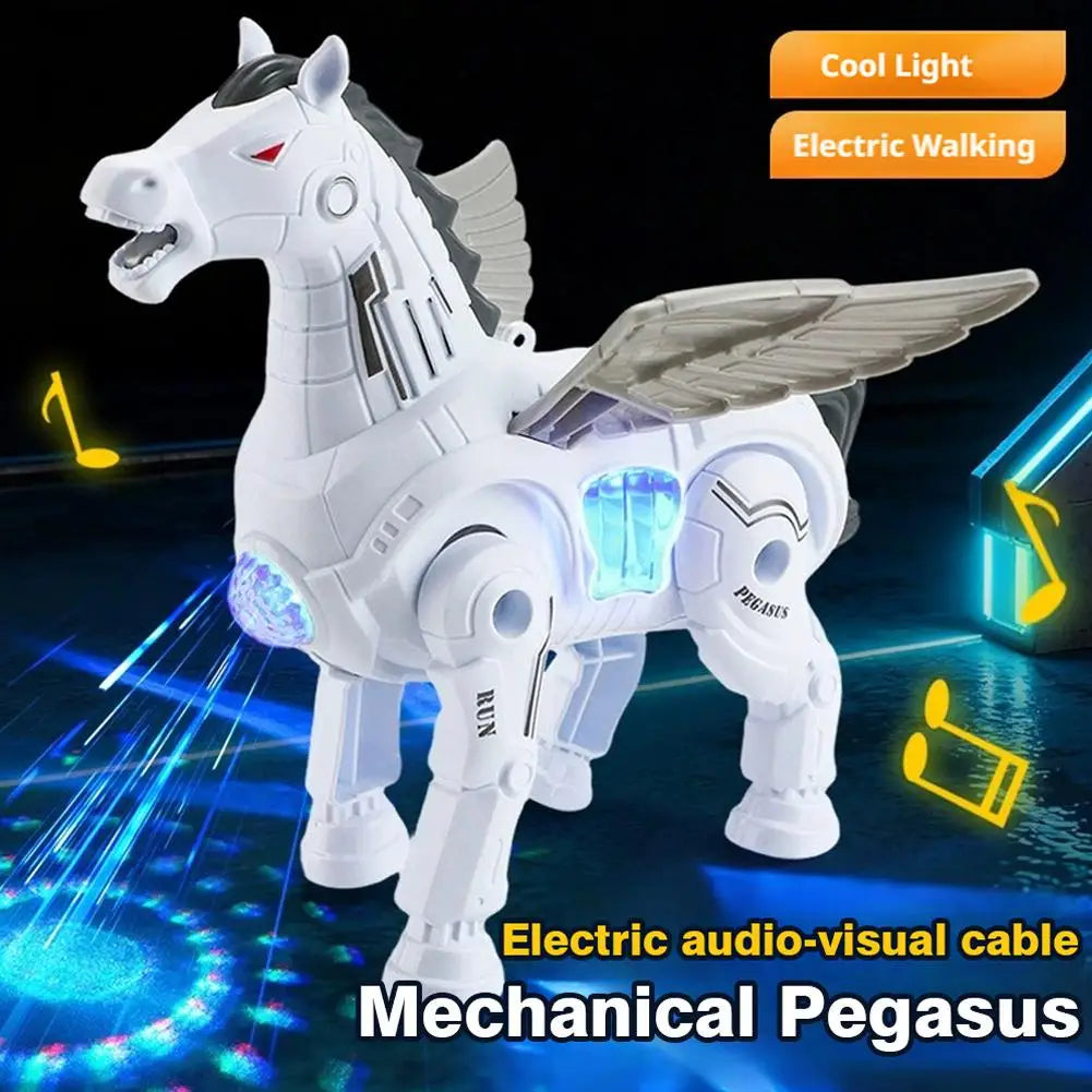 Smart Interactive Robotic Dog Simulated Walking Light Sound Music Intelligent Mechanical Dog Children's Toys For Boys