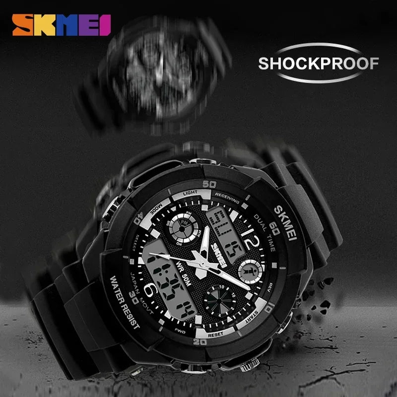 SKMEI Outdoor Digital Boy Sport Children Electronic Wristwatches 1060 Relojes infantiles 0931 Kids Shockproof Waterproof Watch
