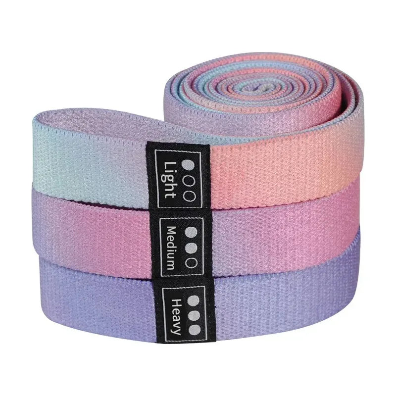 Long Resistance Loop Bands Unisex Elastic Bands Full Body Stretch Training Yoga Pilates Home Gym Fitness Equipment