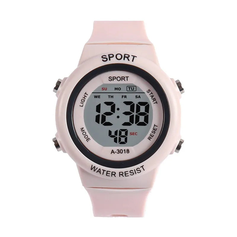 Teenagers' student watches, children's boys' and girls' watches, multifunctional digital electronic watches