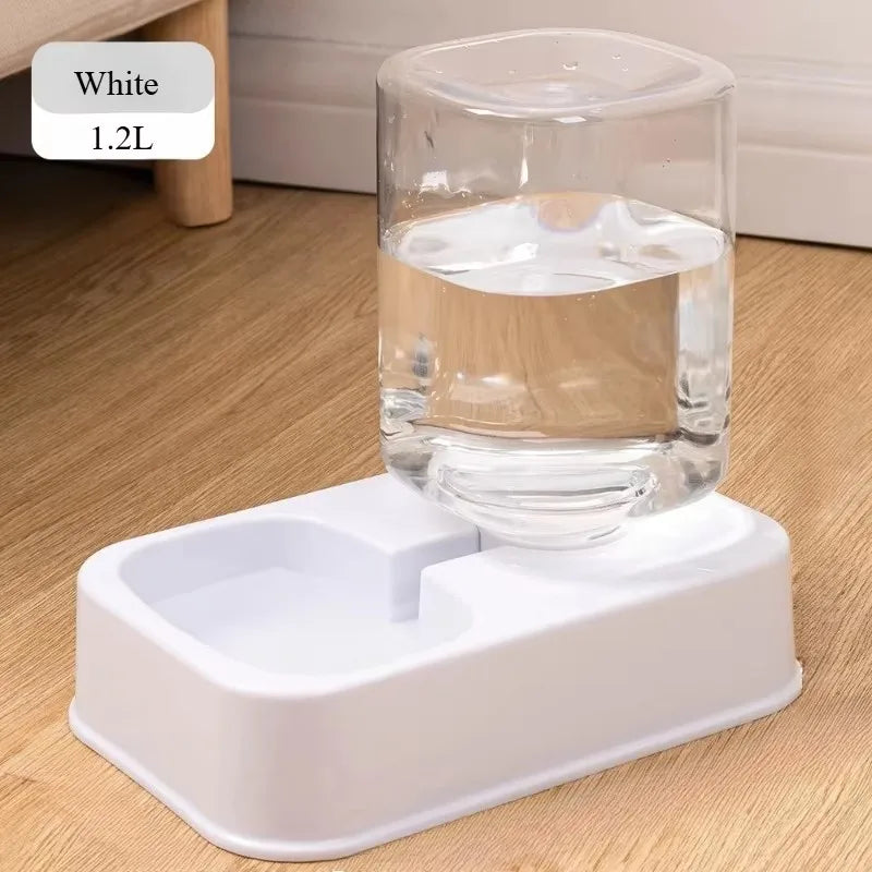 Automatic Portion-Controlled Pet Feeder for Cats & Dogs with Built-In Water Dispenser, Battery-Free Operation