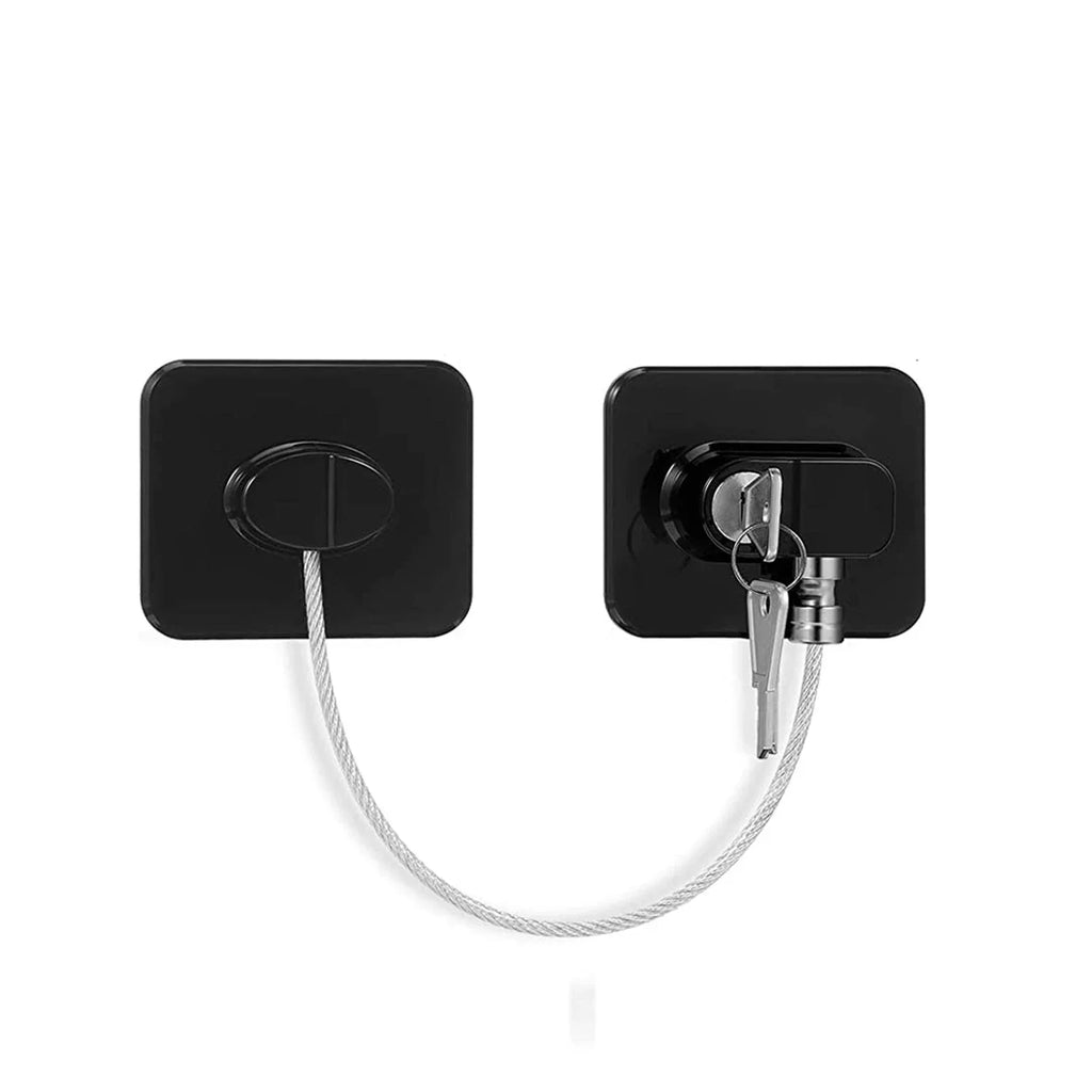 1pcs Multi-function Security Child Safety Cabinet Lock Drawer Lock Bracket for Refrigerator Baby Furniture Protection