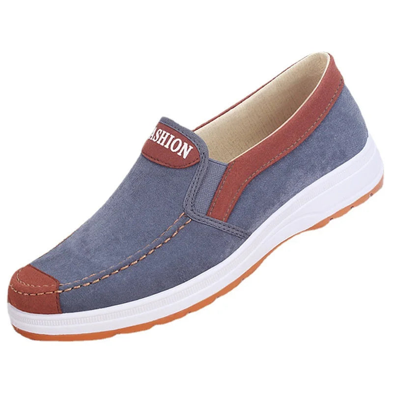 Men's Casual Sneakers Summer Breathable Canvas Lightweight Soft Sole Affordable Free Shipping Shoes