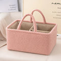 Baby Diaper Organizer with Removable Divider Large Capacity Storage Basket for Nursery Clothes Toys Wipes Baby Essentials