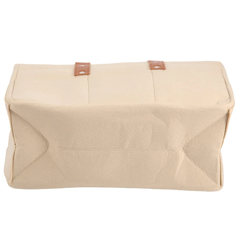 B78B-Baby Felt Storage Nursery Organizer Basket Infant Diaper Bag With Handle Caddy Changing Nappy Kids Storage Carrier