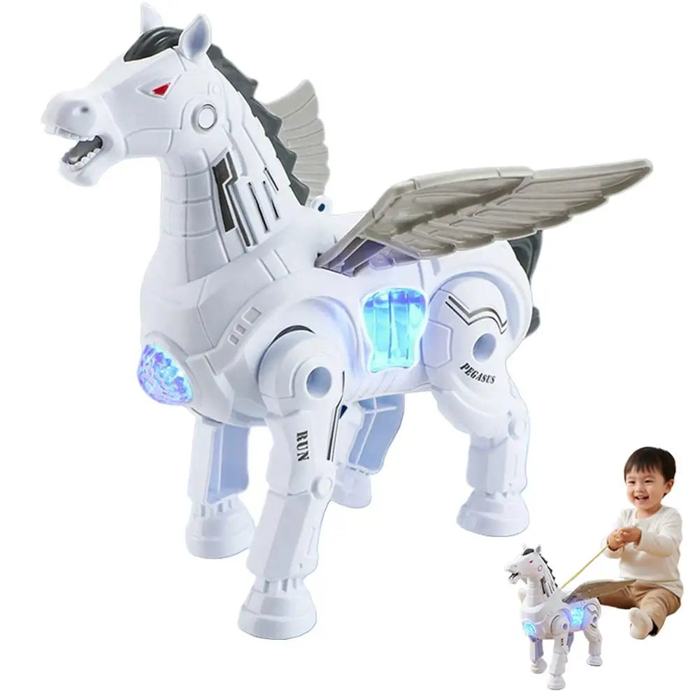 Smart Interactive Robotic Dog Simulated Walking Light Sound Music Intelligent Mechanical Dog Children's Toys For Boys