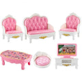 1:12 Miniature Home Furniture Set, Doll Accessories For Bedroom, Living Room, Kitchen And Bathroom, Doll House Accessories, Gift