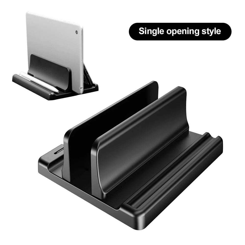 Office ABS  Laptop Stand Vertical Save Desktop Space Easy To Place Computer Accessories Scalable Width Office Desk Storage