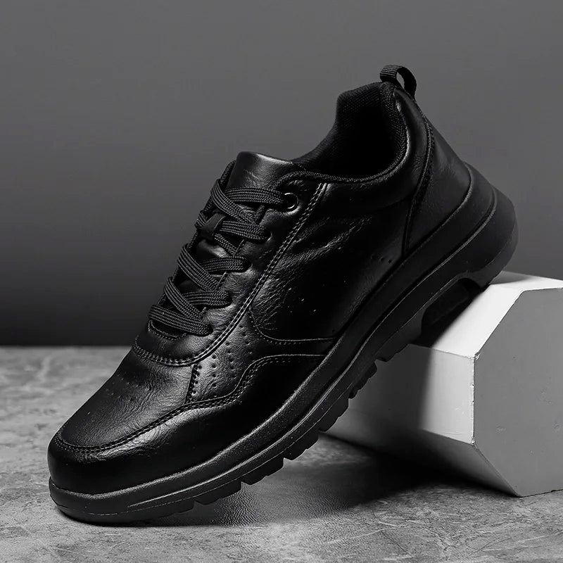 Men Shoes Sneakers Trend Casual Shoes Breathable Leisure Male Sneakers Men Non-slip Footwear Men Leather Shoes