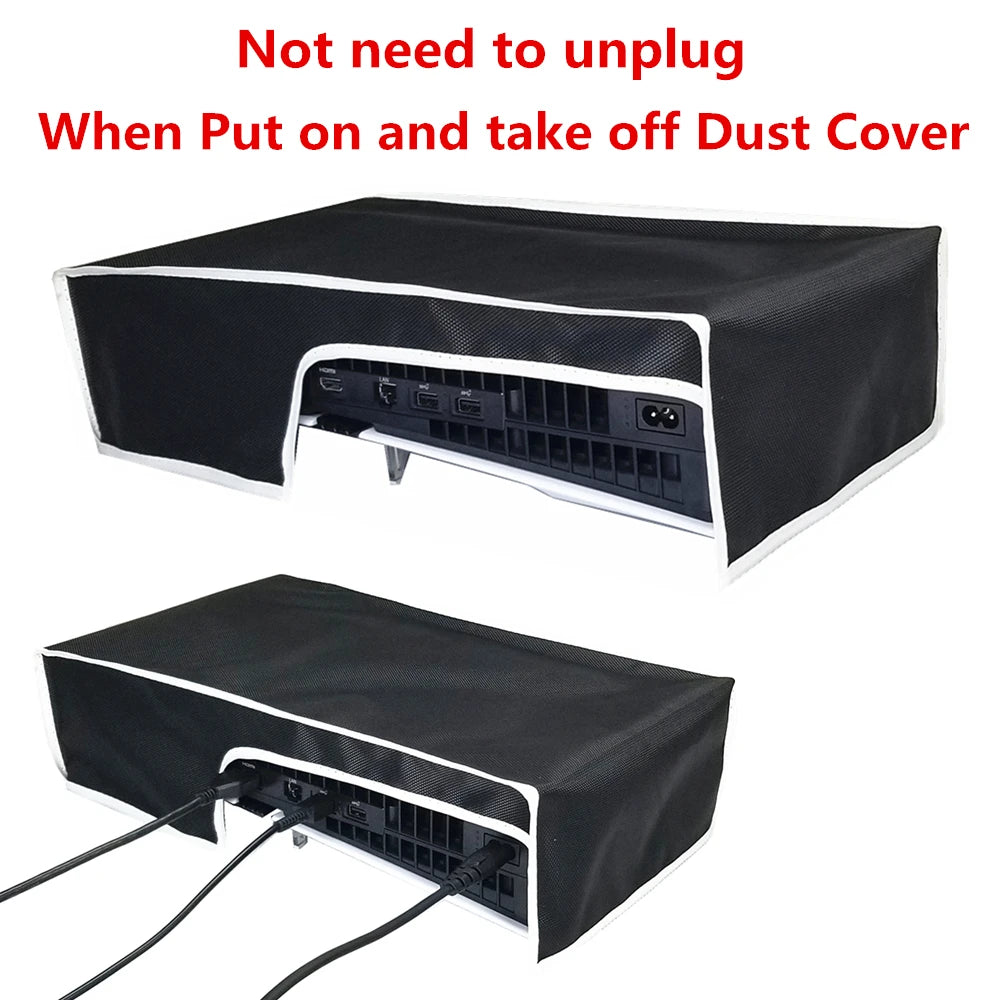 High Quality Dustproof Sleeve For PS5 Pro Console Gaming Accessories Horizontal Dust Cover Protective Cover