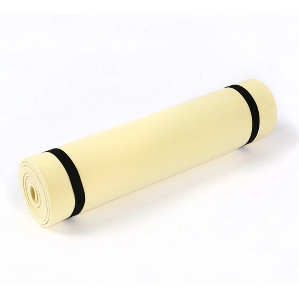 Multi-purpose 180×50cm Exercise Fitness Mat EVA Non-Slip Yoga Mat 6mm Thick Pilates Mat Gym Workouts