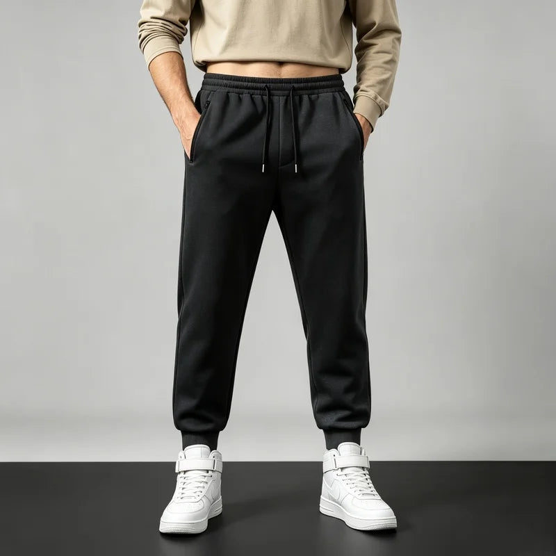 Men's Casual Fashion Sports Pants New Style For Autumn And Winter Elastic And Breathable Leggings Popular For Jogging And Fitnes