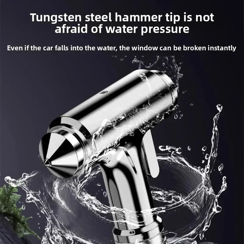 Car Safety Hammer Window Breaker Seat Belt Cutter Emergency Escape Tool Vehicle Rescue Life Saving Kit Survival Essential