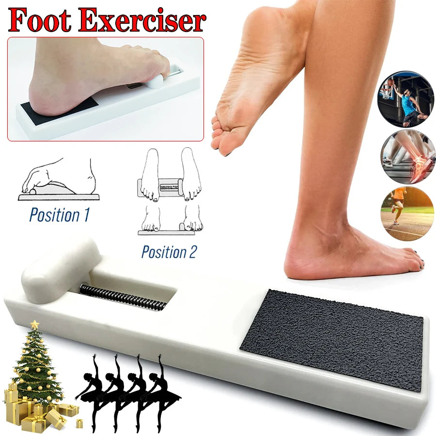 Foot Exerciser for Arch & Toe Strengthening, Home Gym Fitness Equipment for Men Women, Ballroom Dancer Trainer Workout Gift