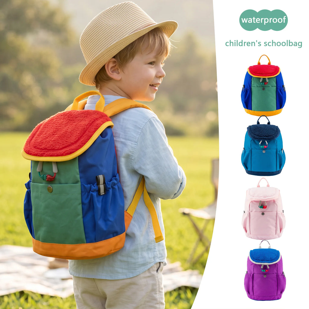 Kids Lightweight Cute Backpack – Kindergarten Travel Daypack for Boys Girls Casual Outdoor
