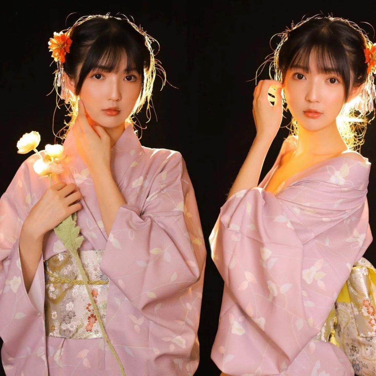 Girl Dress Yukata Women Clothing Fashion Photography Clothes Ethnic Style Stage Japan Kimono Cosplay Performance Costumes