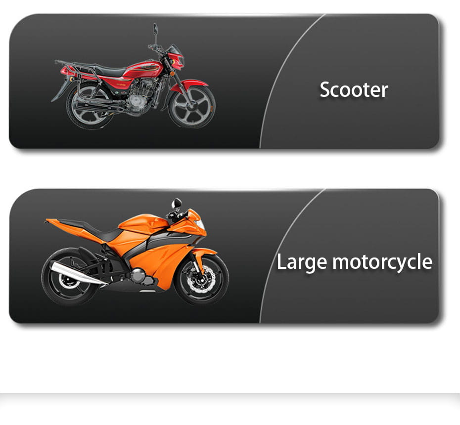 Scooter rojo con asiento negro y detalles cromados, que incluye un cojín transpirable de aire 3D de EVA para una comodidad mejorada.