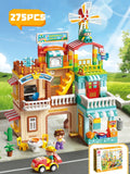 Large Building Blocks: Police & Fire Truck Toys, City Series STEM Learning for Toddlers Age 1-2 3-5, Gift for Boys Girls