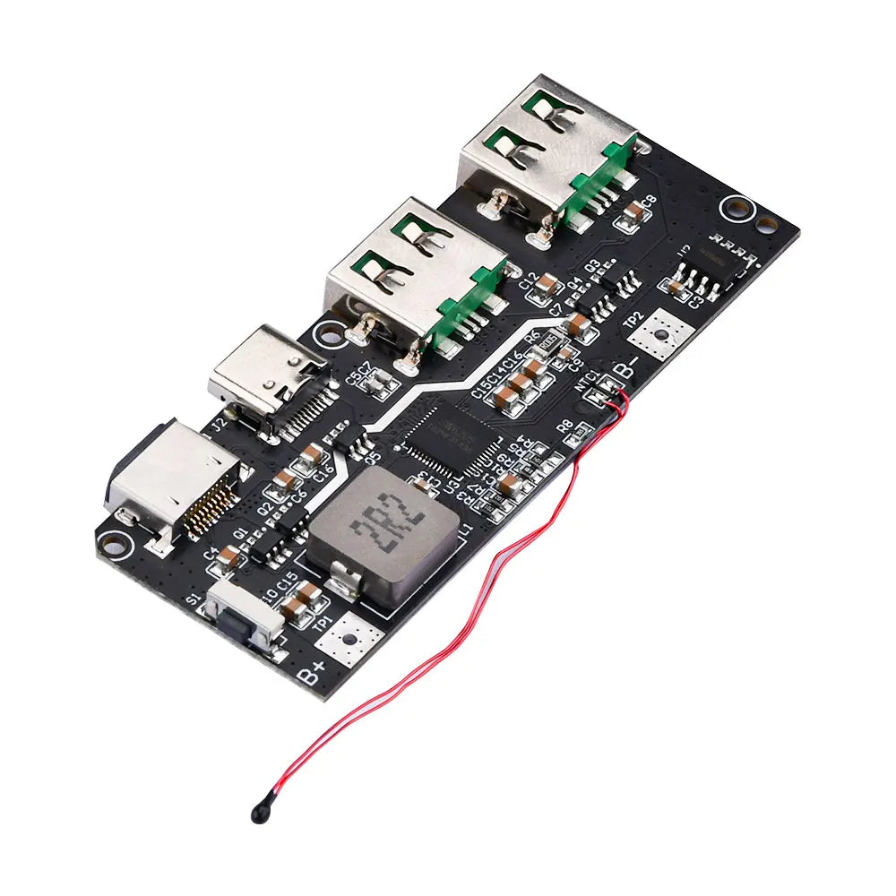22.5W Fast Charging Wireless Charger Module Support SCP VOOC High Current Output Type-A USB QC PD PPS Protocols