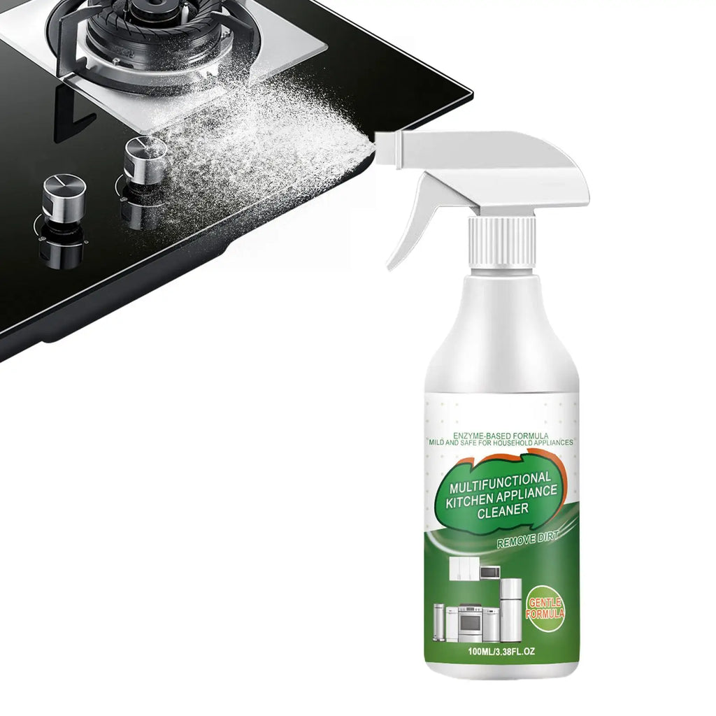 Kitchen Cleaning Spray 100ml Kitchen Grease Oil Remover Spray Effortless Cleaning of Stovetops Ovens Range Hoods Cleaning