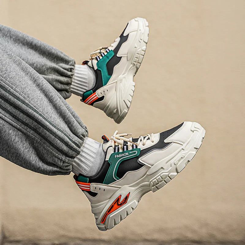 Men Travel Casual Sneakers Simple Elegant Style Lightweight Flexible Sole Breathable Anti Slip Daily Outdoor Running Sports Shoe