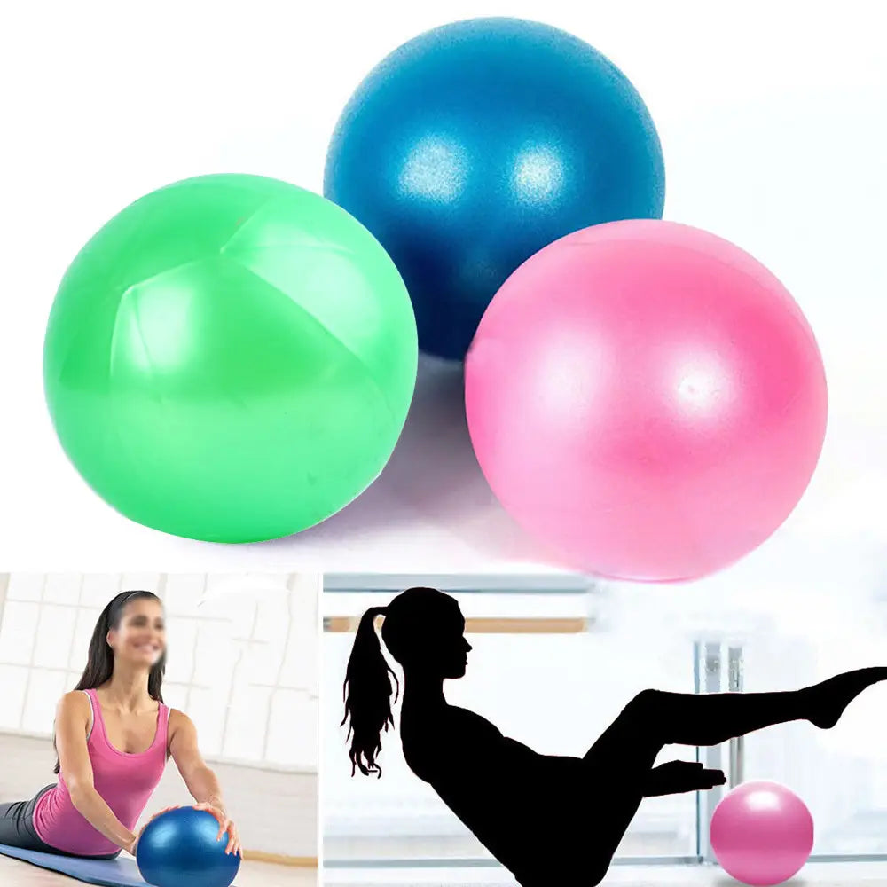 20CM New Yoga Pilates Ball Exercise Gymnastic Fitness Balance Gym Core Indoor Training Mini Balls Small Therapy Improves