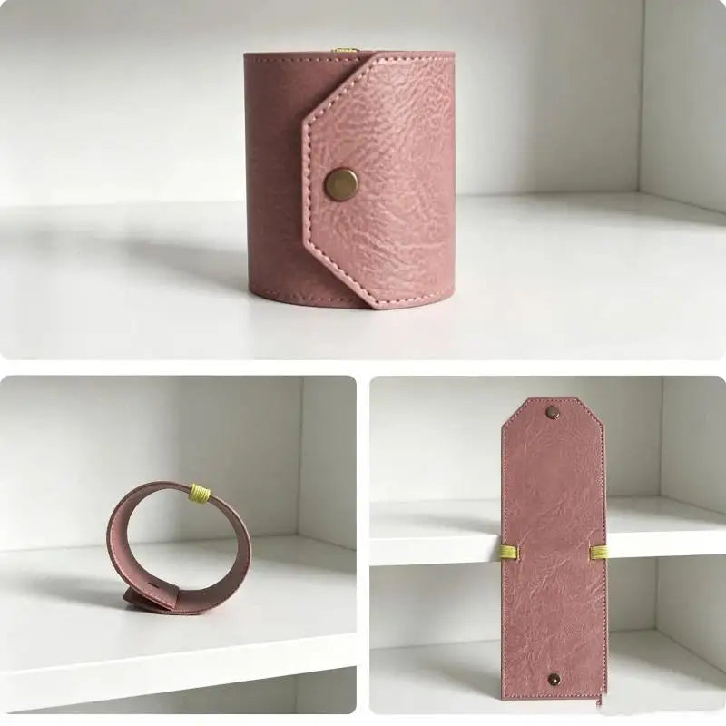 Leather Wallet Features A Cleverly Designed Card Holder For Easy And Quick Access To Cash And Cards.